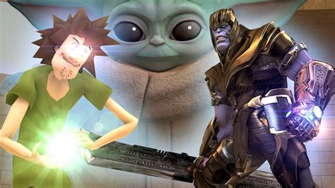 Shaggy vs Thanos 3: Rise of Grogu .